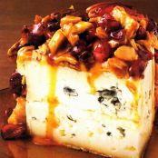 Cheese and Caramel Dried Fruit Appetizer