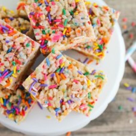 FRUITY RICE KRISPY TREATS
