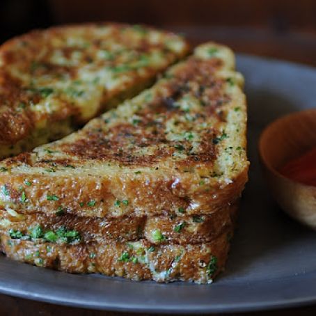 Crispy Salt and Pepper French Toast