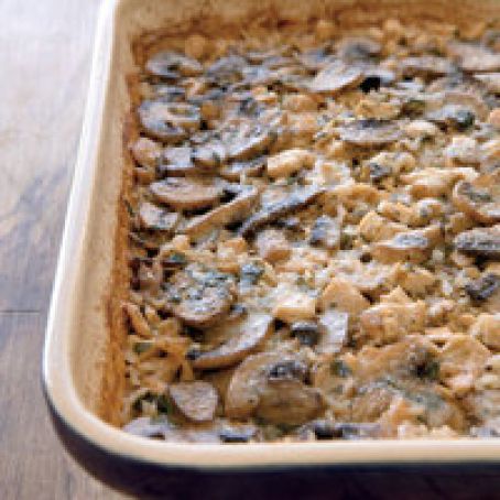 Marsala Chicken & Mushroom Casserole