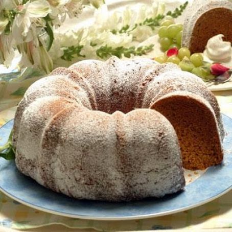 Pumpkin Apple Gingerbread Cake