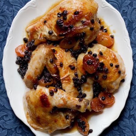 Apricot and Currant Chicken