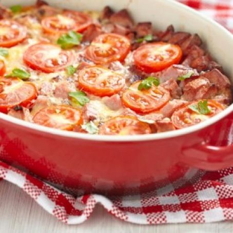 Summer Squash & Tomato Casserole