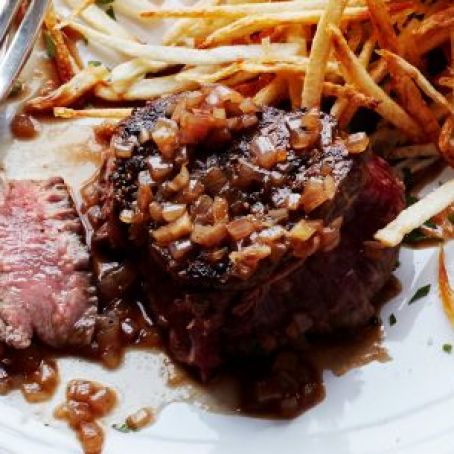Filet of Beef au Poivre