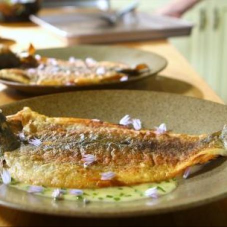 Crispy Trout with Kitchen Butter Sauce