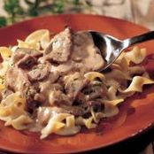 Classic Beef Stroganoff (light recipe)