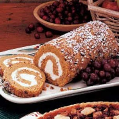 Pumpkin Cake Roll Recipe