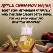 Apple-Cinnamon Water