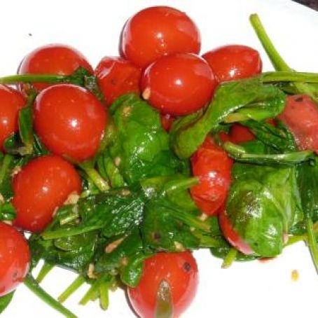 Italian Spinach and Tomatoes