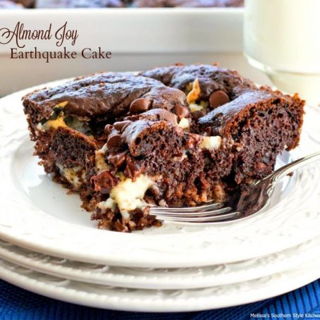 Almond Joy Earthquake Cake