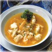 Sopa de pescado de mi madre