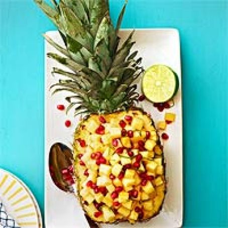 Pineapple & Pomegranate Salad