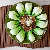 CHINESE MUSHROOMS w/BABY BOK CHOY