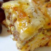 Sausage, Egg and Biscuits Casserole