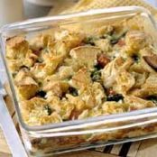 Ham & Asparagus Strata