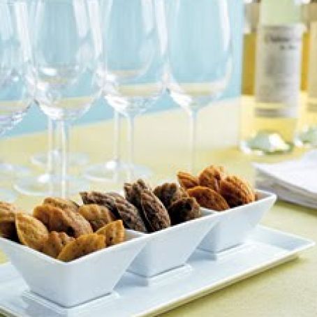 Trio of Savory Madeleines