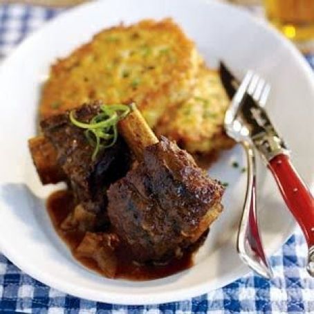 Bourbon and Black Pepper Braised Short Ribs