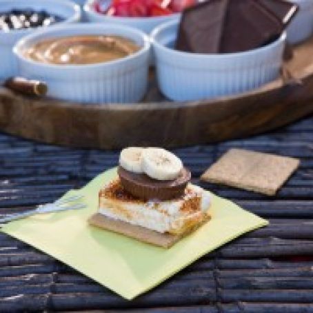 Campfire S'mores with Homemade Marshmallows : Recipes : Cooking Channel