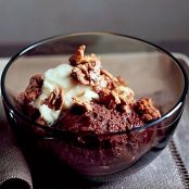 Chocolate Mousse with Peanut Butter Crunch