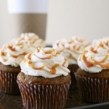 Pumpkin Spice Latte Cupcakes