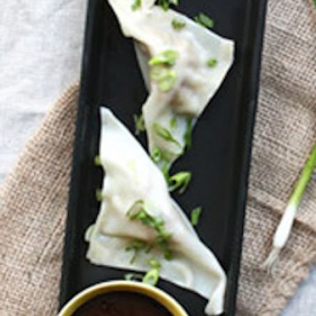 Chile-Pork Wontons