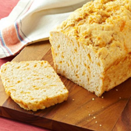 Cheesy Beer Batter Bread