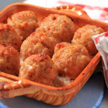Gluten-Free Chicken Meatballs With Zucchini Pasta