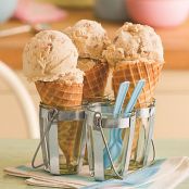 Peach-and-Toasted Pecan Ice Cream