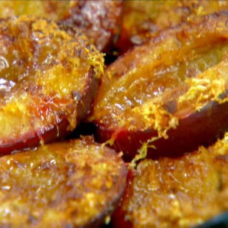 Roasted Cinnamon Plums*