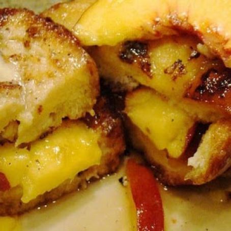 Peaches and Cream Breakfast Casserole