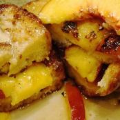 Peaches and Cream Breakfast Casserole