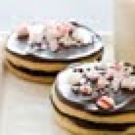 Peppermint-Chocolate Sandwich Cookies