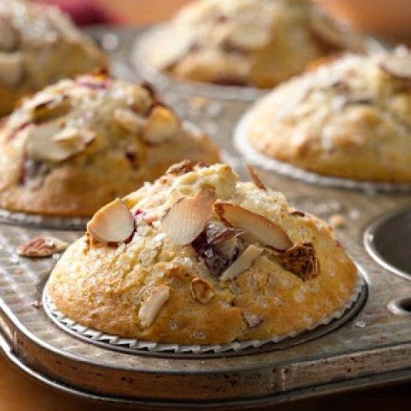 Cranberry Almond Granola Muffins