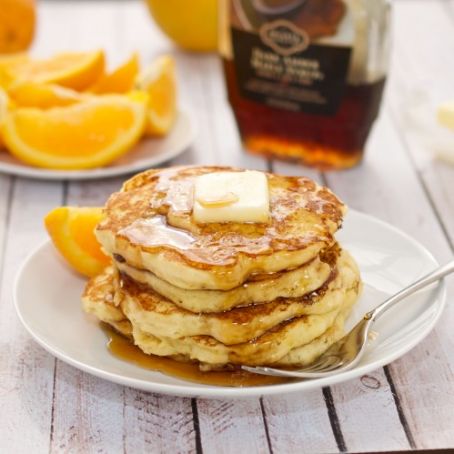 Orange Ricotta Pancakes