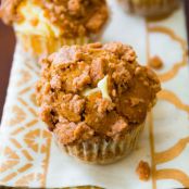 Pumpkin Cheesecake Muffins