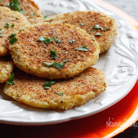 Leftover Parmesan Mashed Potato Patties