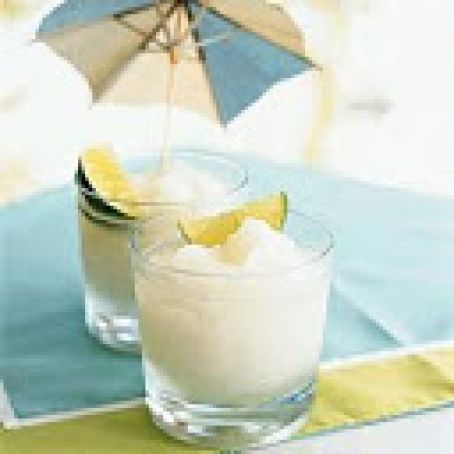 Frozen Lemonade with Coconut Rum