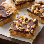 Chocolate-Toffee-Peanut Butter Crunch Bars