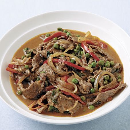Panang Curry Beef with Basil
