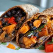 BLACK*****Bean & Vegetable Burritos - Slow Cooker - 6 Points
