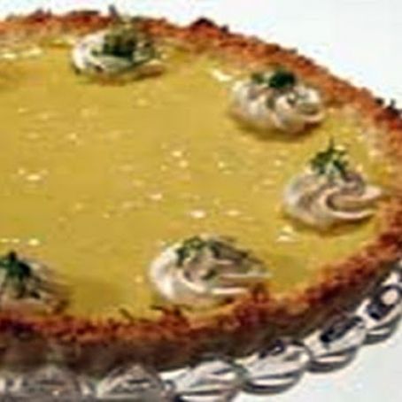Coconut Crusted Key Lime Pie