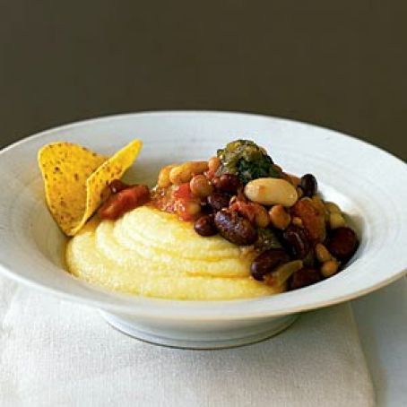 Vegetable Chili w/ Polenta