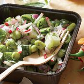 Cucumber-and-Sugar Snap Salad