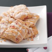 Strawberry Scones with Lemon Glaze Recipe