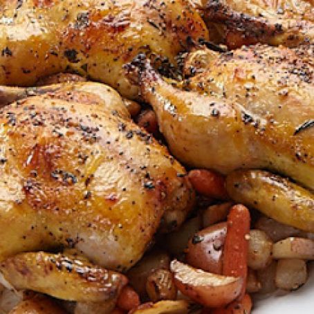 Roasted Cornish Game Hens