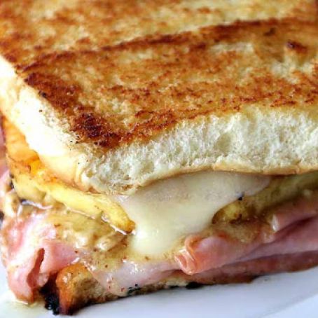 Hawaiian Grilled Cheese