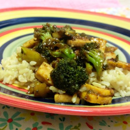 Teriyaki Tofu & Broccoli****