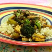 Teriyaki Tofu & Broccoli****