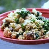 Mushroom Kale Quinoa