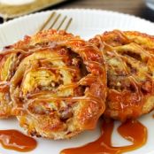 Praline-Banana Swirls